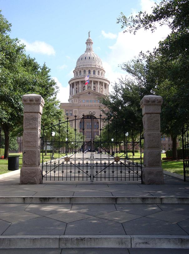 Texas Capitol Gates